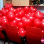 Фото 1 - Кулька-серце 10"(28-30 см) наповнена гелієм.