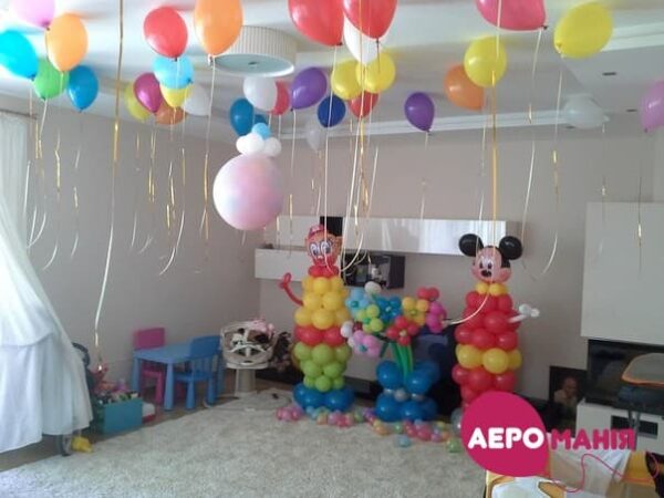 Фото 30 - Куля-сюрприз наповнена повітрям з кульками (всередині від 100 шт.).