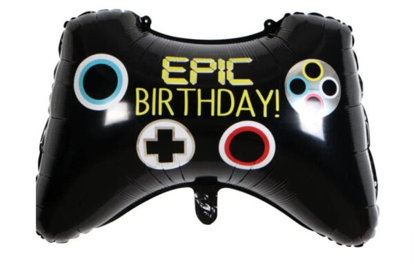 Фото 50 - Фольгована кулька джойcтик "Epic birthday".