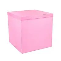 Фото 25 - Коробка-сюрприз рожевого кольору (з обох боків). розмір 700х700х700мм.